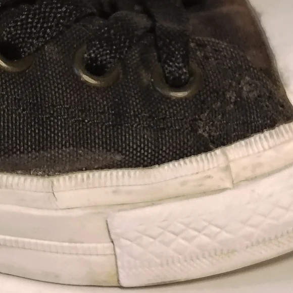 Converse All Star Chuck Taylor II Lunarlon Men's Sz 6 Black White Low Tops - Picture 12 of 13